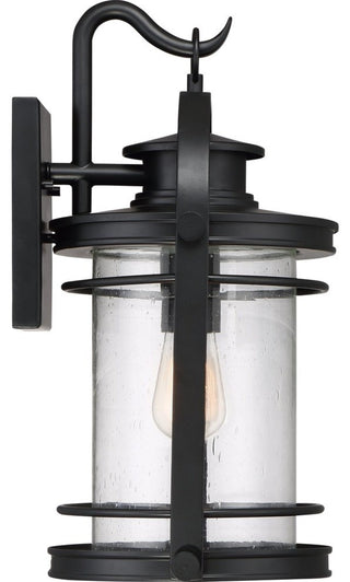 Quoizel BKR8410K One Light Outdoor Wall Lantern Booker Mystic Black