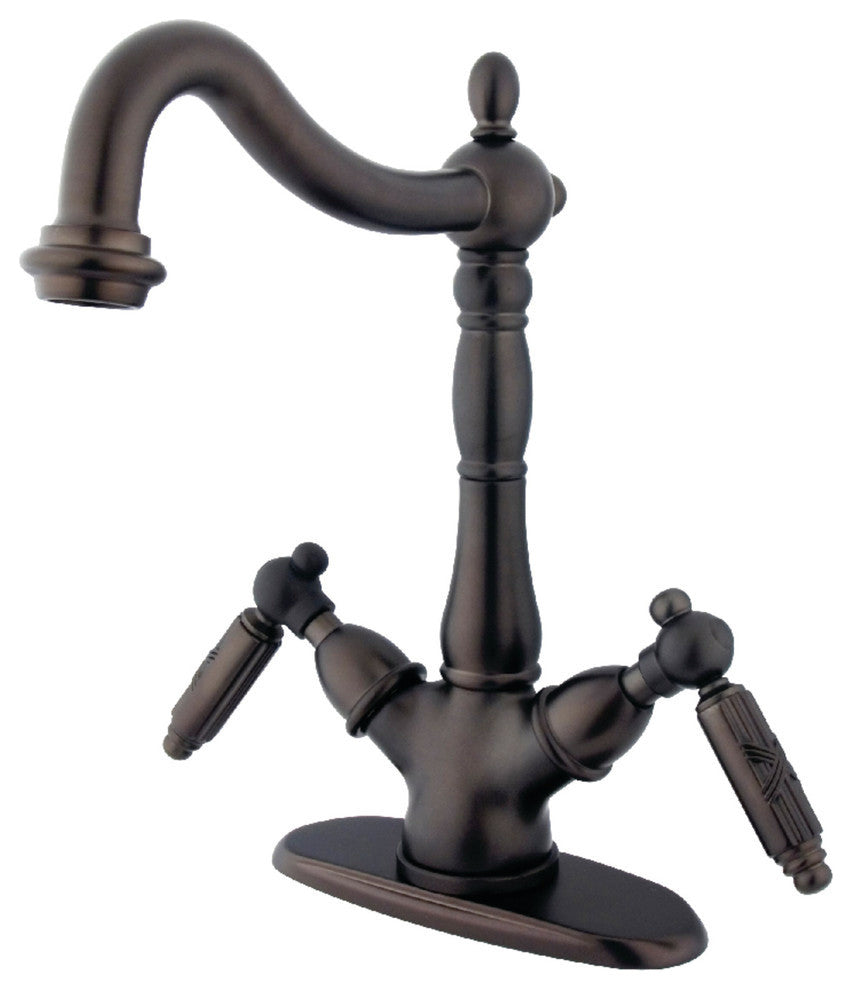 Kingston Brass Vessel Sink Faucet, Oil Rubbed Bronze