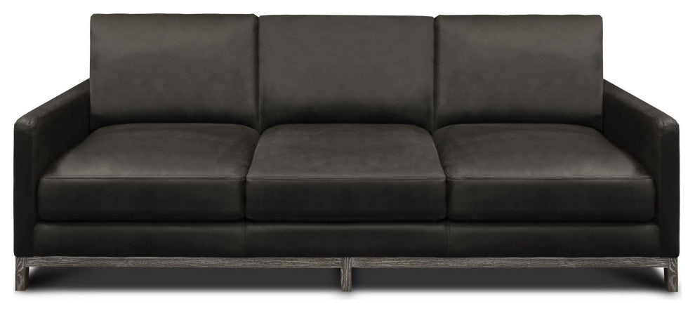 Monterrey 100% Top Grain Leather Americana Sofa