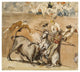 "Bullfight" Digital Paper Print by Edouard Manet, 38"x34"