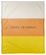Candy Corn Treat 50x60 Throw Blanket