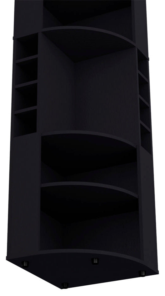 Bar Cabinet Jansen, Living Room, Black