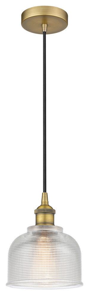 Innovations 616-1P-BB-G412 1-Light Mini Pendant, Brushed Brass