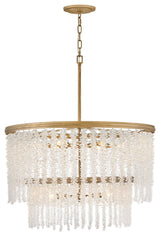 Rubina LED Chandelier in Burnished Gold