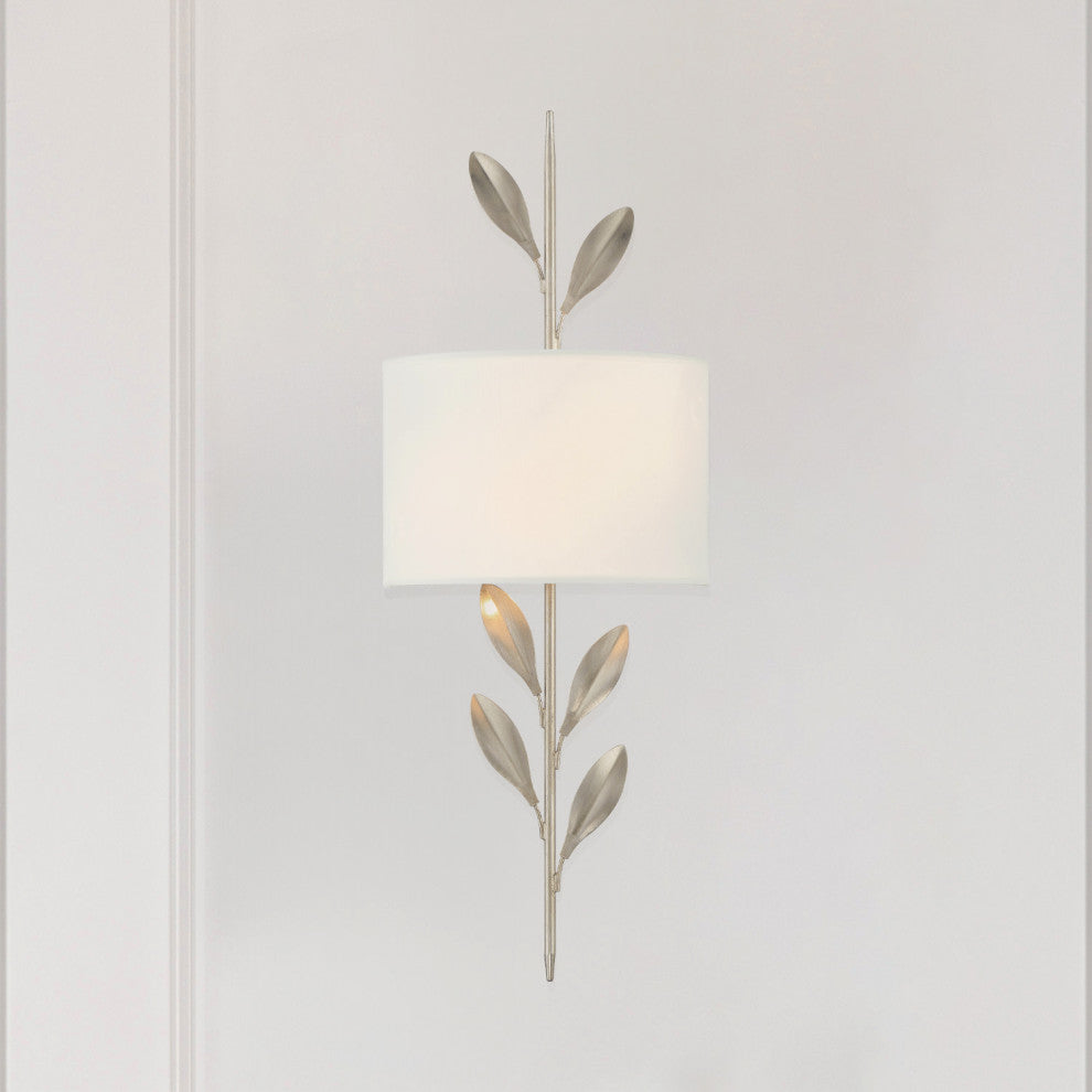 Crystorama Lighting Group 501 Broche 2 Light 24" Tall Wall Sconce - Matte White