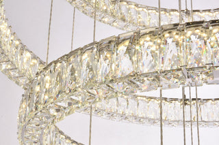 Modern Chrome 7-Light Chandelier