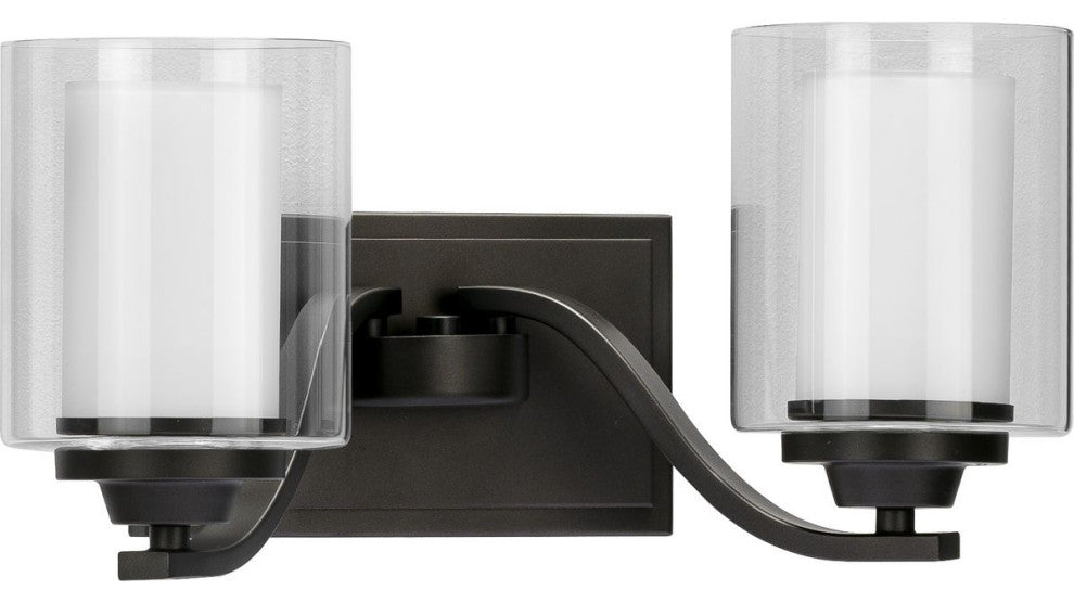 Kene Collection Graphite 2-Light Bath