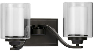 Kene Collection Graphite 2-Light Bath