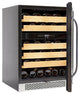 Whynter 46 Bottle Dual Temperature Zone Built-In Wine Refrigerator