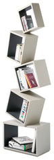 Equilibrium Bookcase - Modern Light Collection, Coal