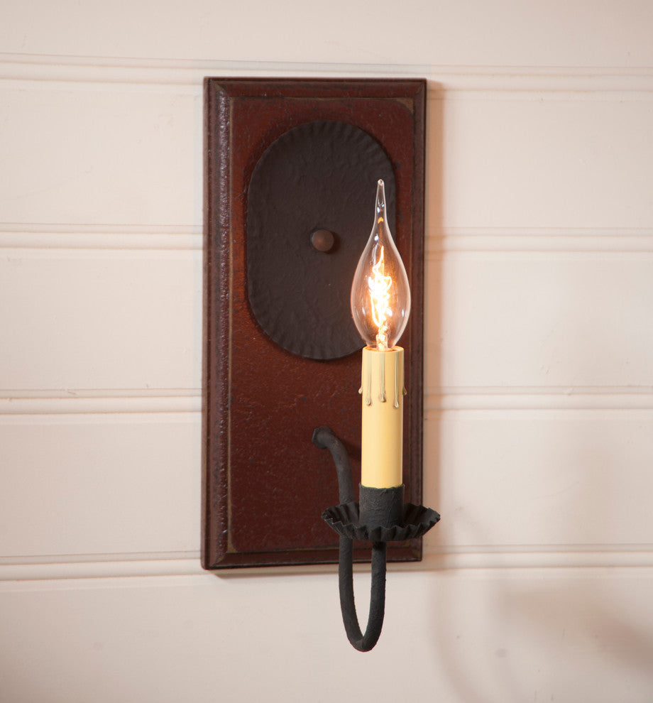 Wilcrest Sconce, Plantation Red