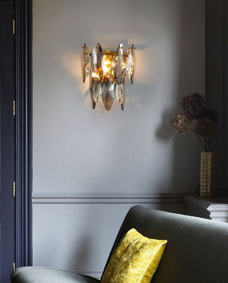 New LED Indoor home decor. Crystal lamp for living room