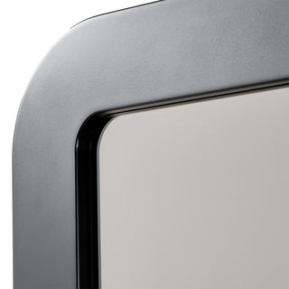 Lisbon Wall Mirror Silken Matte Black