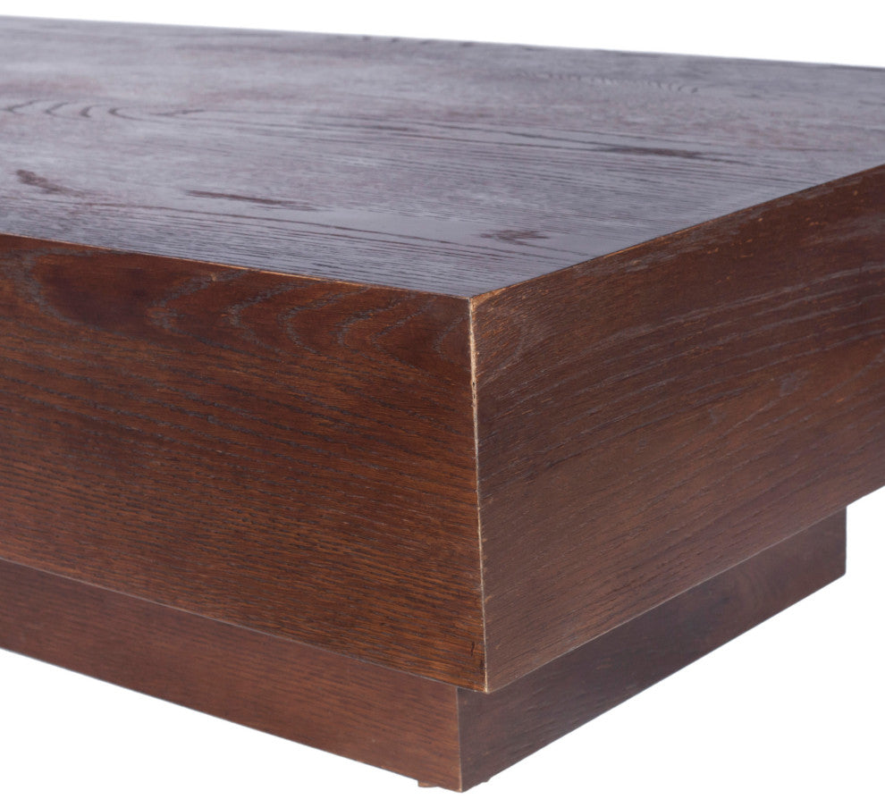 Otto Oak Veneer Coffee Table, Brown