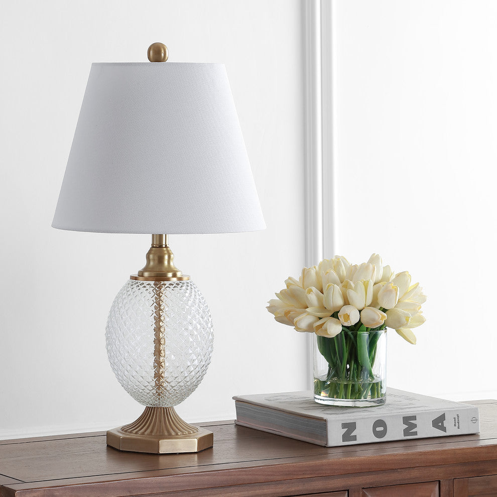 Safavieh Kaiden Table Lamp, Clear