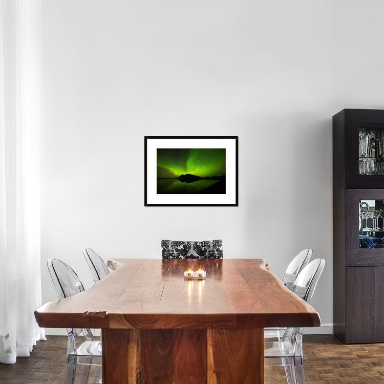 "Vikivaki" Framed Digital Print by Brin Ingibergsson-Bragi, 30x22"