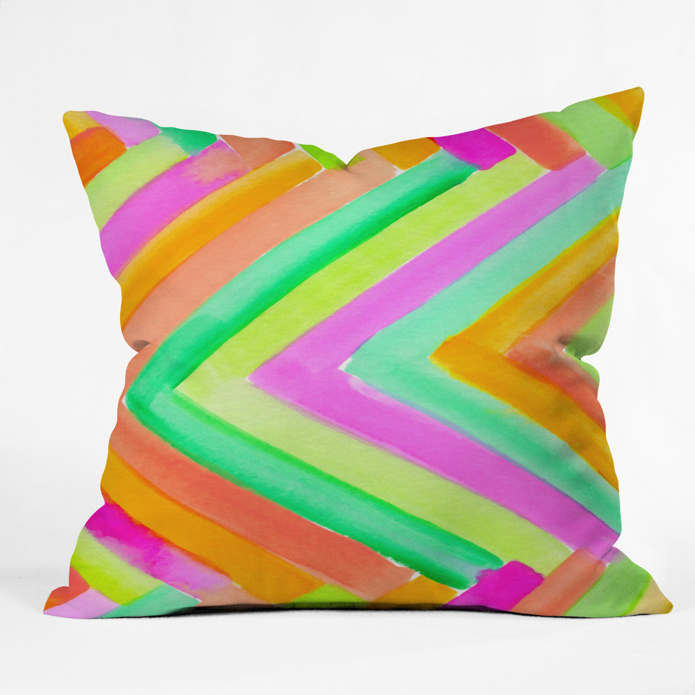 Deny Designs Rebecca Allen Summer Stays Outdoor Throw Pillow