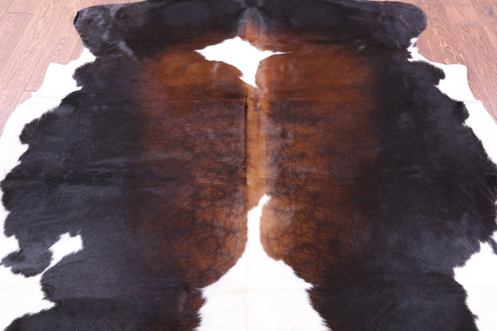 Organic Natural Hair-On Cowhide Area Rug 7' 3" X 6' 2" C1572