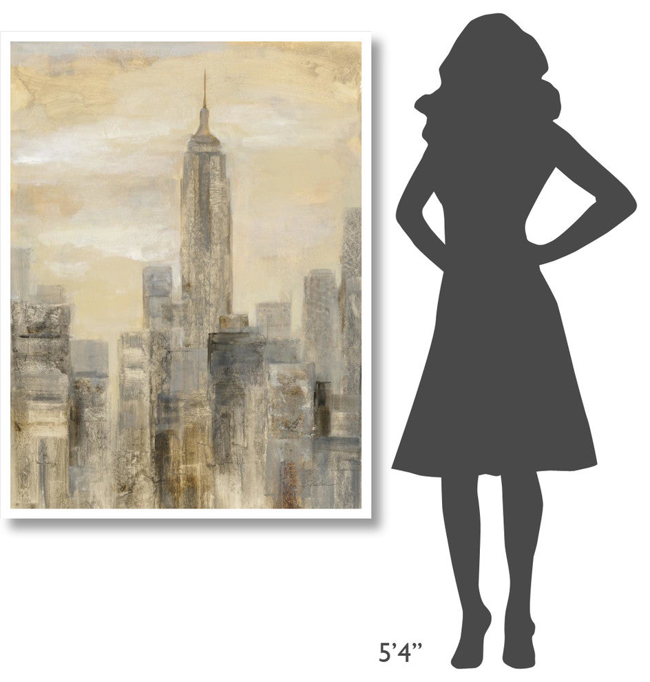 "City Blocks II" Digital Paper Print by Silvia Vassileva, 38"x50"