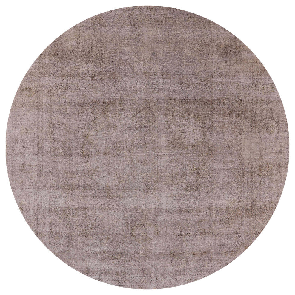 Ahgly Company Indoor Round Mid-Century Modern Area Rugs, 4' Round