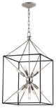 Glendale, 9-Light Pendant, Polished Nickel, 16"