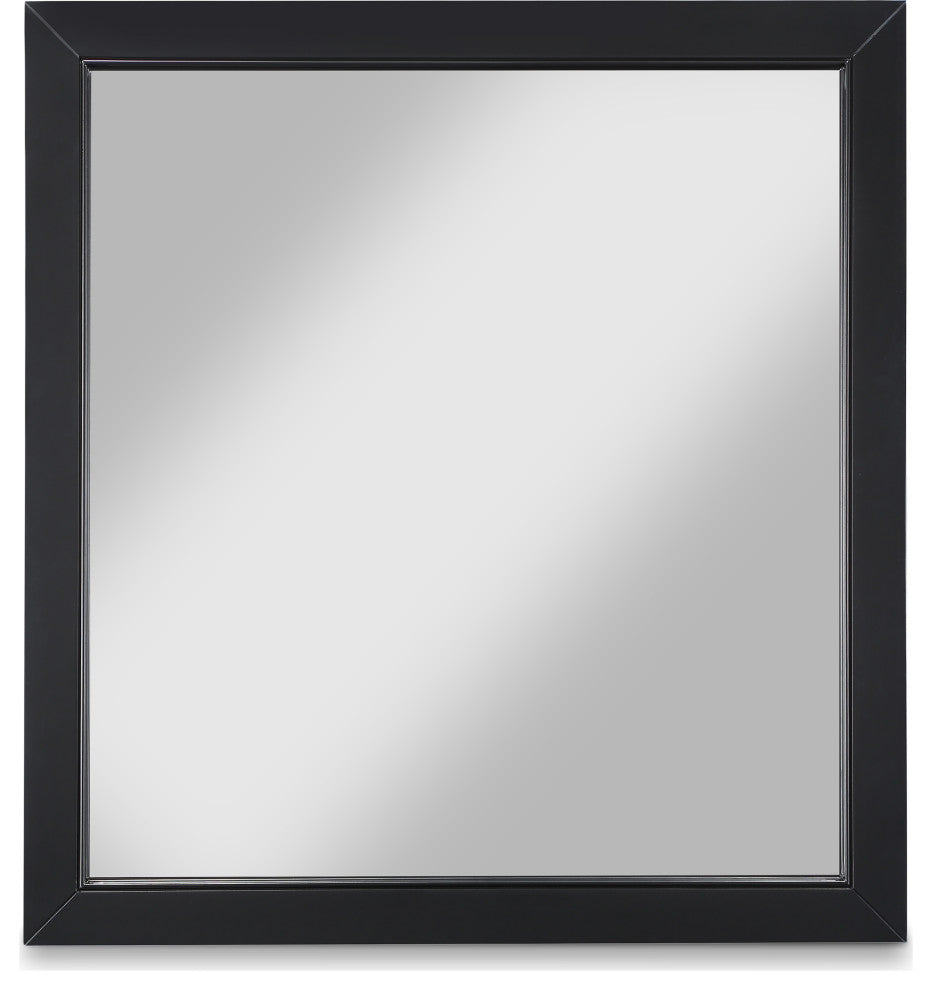 Marisol Mirror, Rich Black Finish
