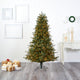 6.5' New Hampshire Spruce Faux Xmas Tree W/500 White Lights & Bendable Branches
