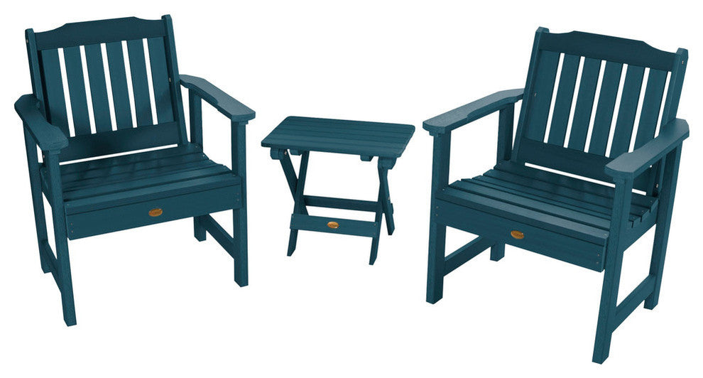 Lehigh 3-Piece Garden Set, Nantucket Blue