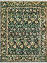 Pak-Persian Diogenes Black/Gold Rug, 9'0x12'4