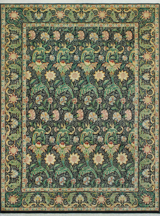 Pak-Persian Diogenes Black/Gold Rug, 9'0x12'4