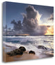 Beach Sunrise View 1 Giclee Wrap Canvas Wall Art