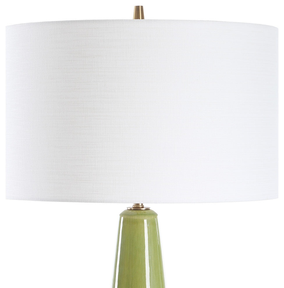 Uttermost Mendell Moss Green Table Lamp