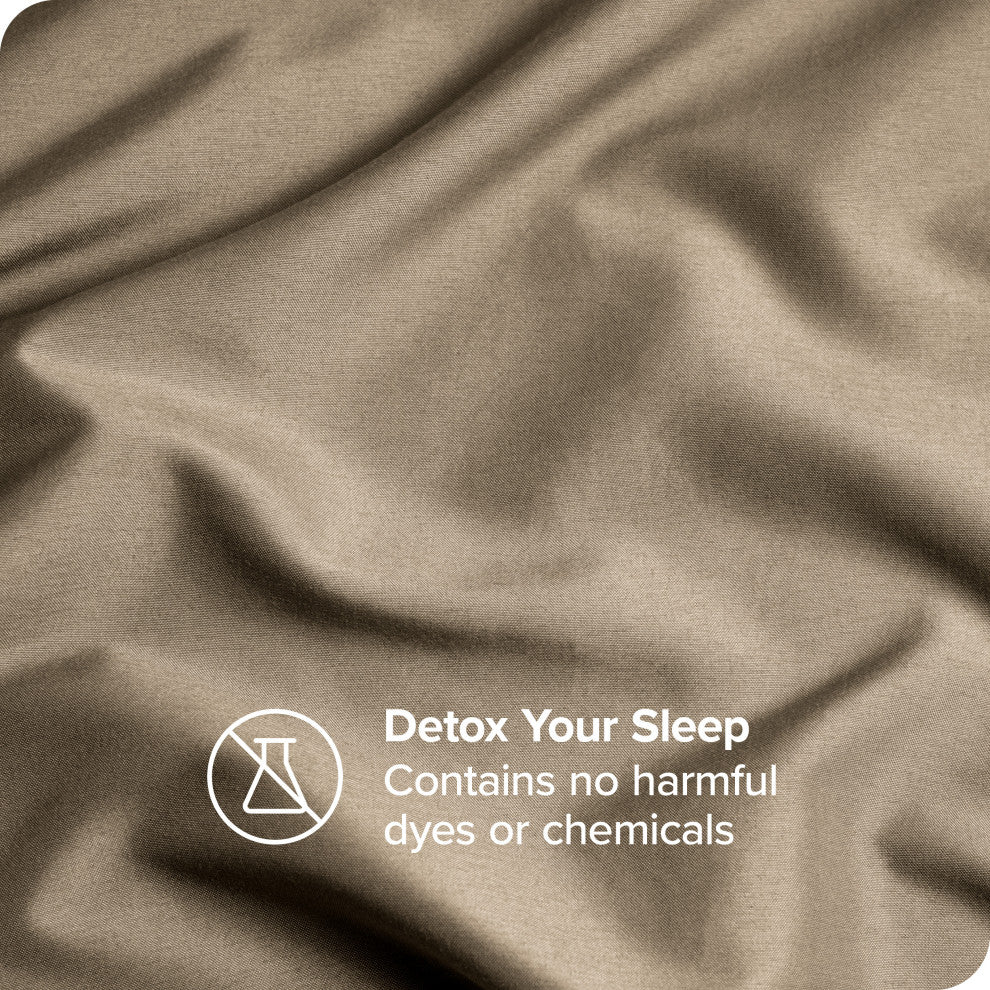 Bare Home Microfiber Pillowcases - Multi-Pack, Taupe, Standard, Set of 4