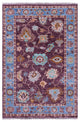 Handmade Turkish Oushak Wool Rug 4' 1" X 6' 3" - Q15338