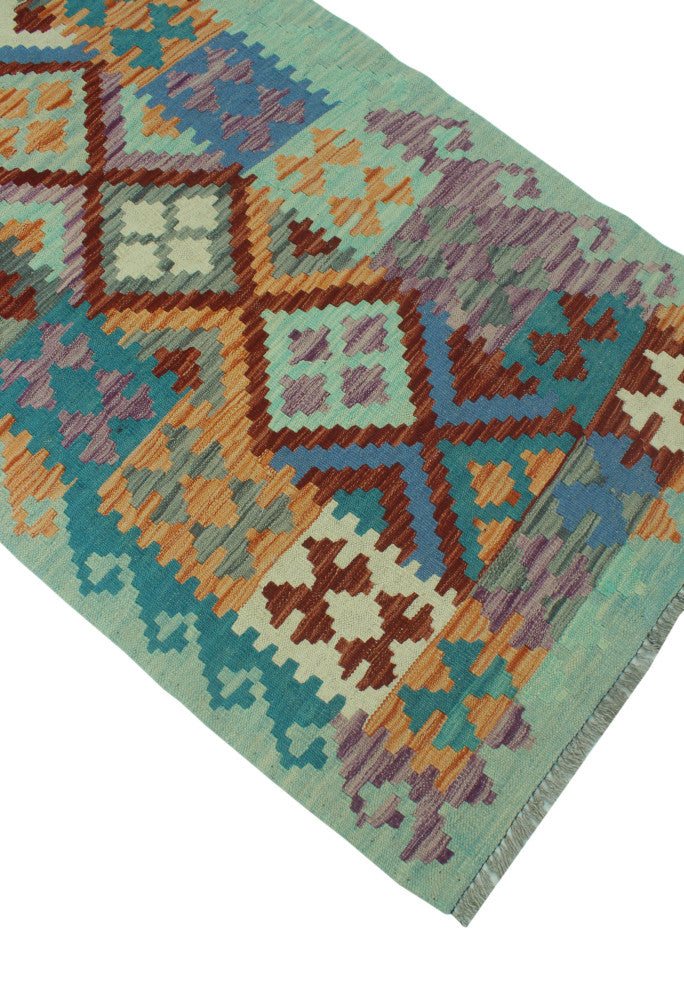 Sangat Kilim Maylin Lt. Green Runner