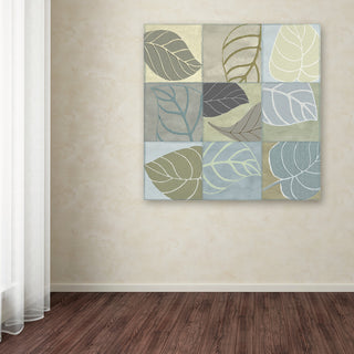 Color Bakery 'Leaf Story IV' Canvas Art, 35"x35"
