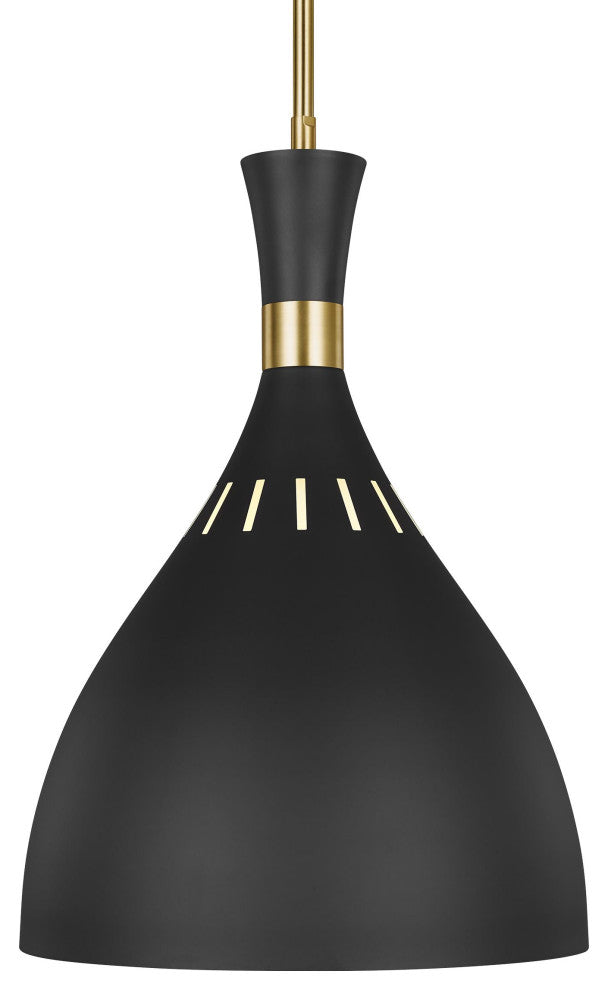Joan Large Pendant, Midnight Black