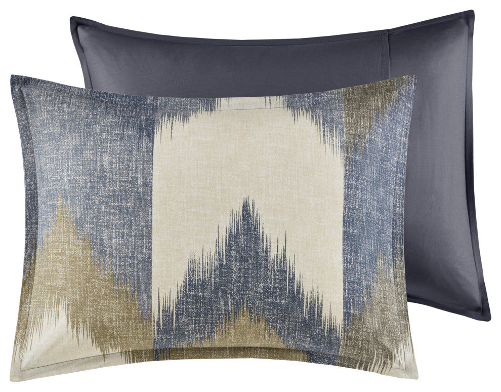 INK+IVY Printed Duvet Bedding Set, Full/Queen