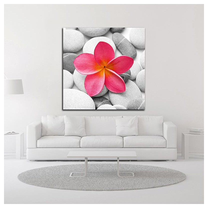 "Zen Flower" by PhotoINC Studio, Print on Canvas, 24"x24"