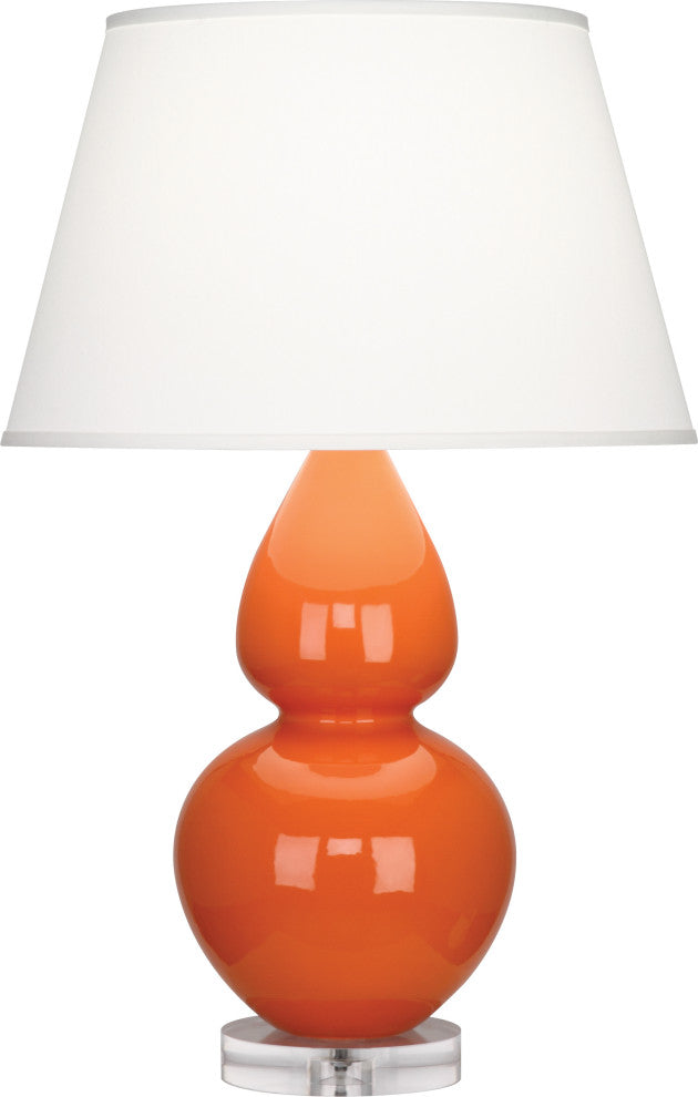 Double Gourd Table Lamp, Pumpkin