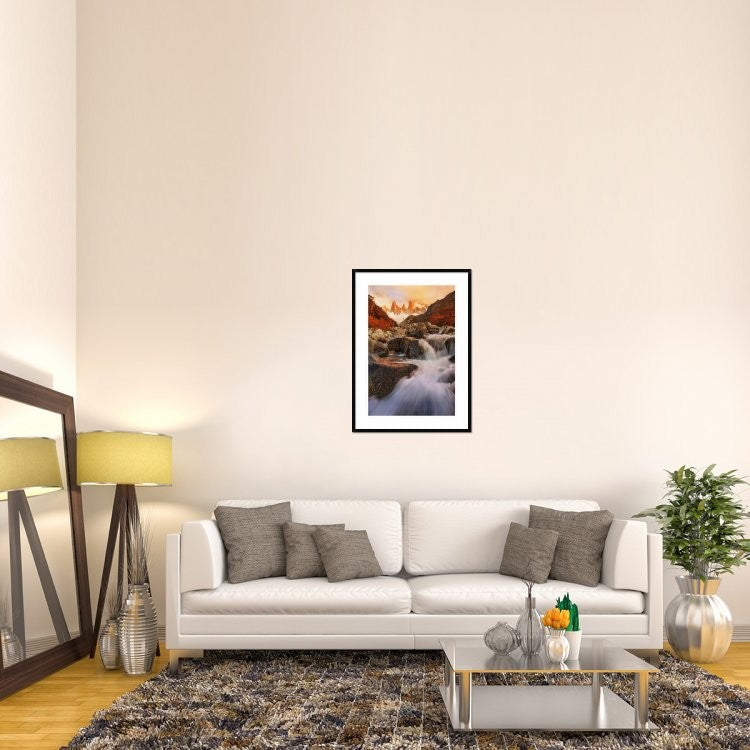 "Autumn Impression" Framed Digital Print by Yan Zhang, 28"x38"