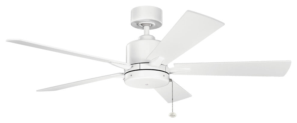 52" Bowen Fan, Matte White