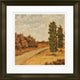 10"x10" Tabolt Path Matted Framed Art