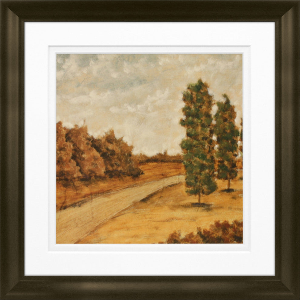 10"x10" Tabolt Path Matted Framed Art