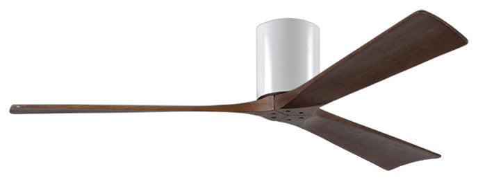 Irene-3 60" Hugger Ceiling Fan, White