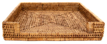 Artifacts Rattan™ Office Paper Tray, Honey Brown