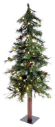 Vickerman A801971Led 7' Mixed Alpine Christmas Tree, Warm White Lights