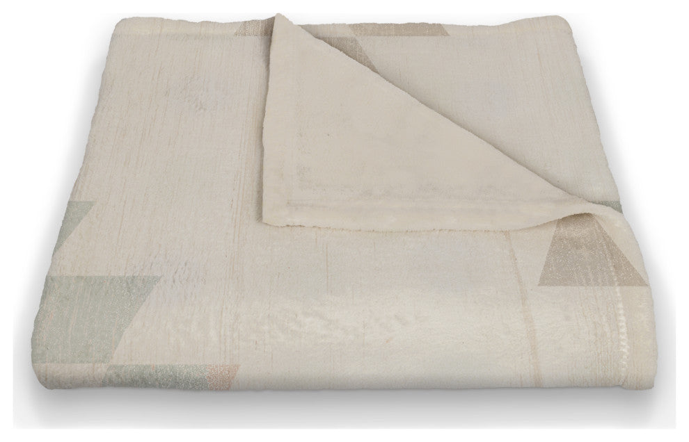 Pastel Tribal Pattern 50x60 Coral Fleece Blanket