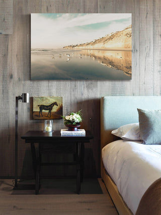 "Coastal Blues" Painting Print on Wrapped Canvas