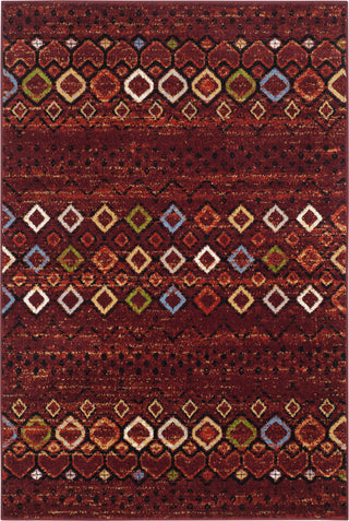 Safavieh Amsterdam Ams108D Moroccan Rug, Terracotta/Multi, 2'3"x6'0" Runner